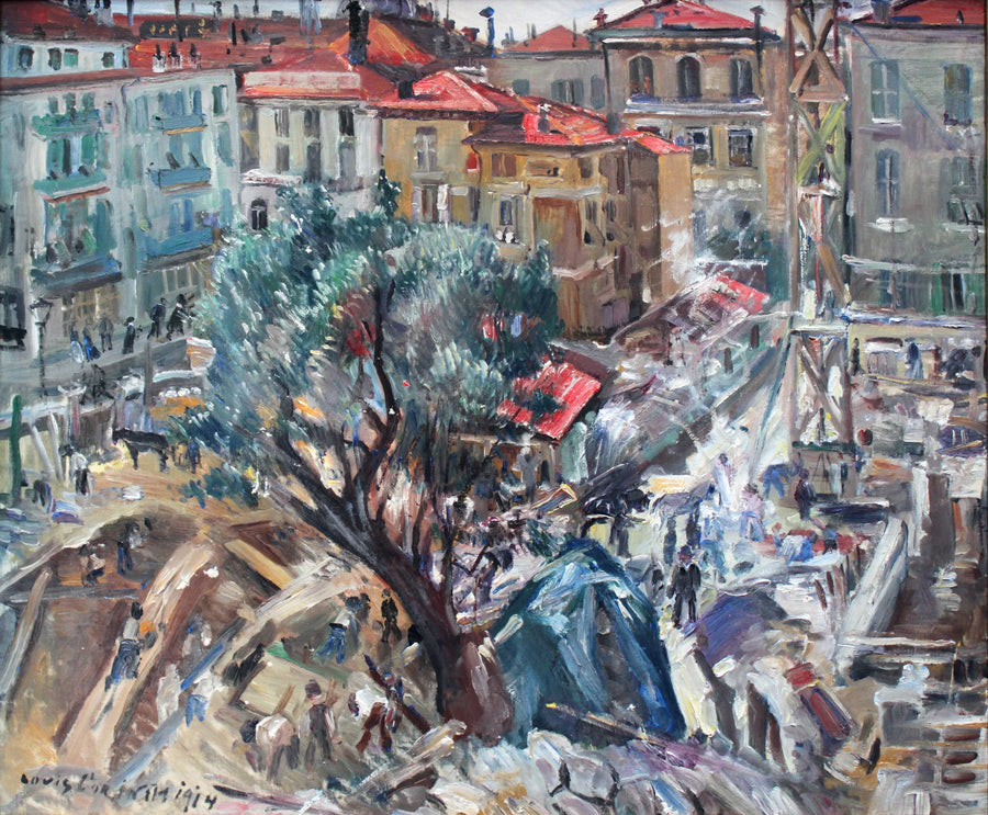 Uusi rakennus Monte Carlossa - Lovis Corinth