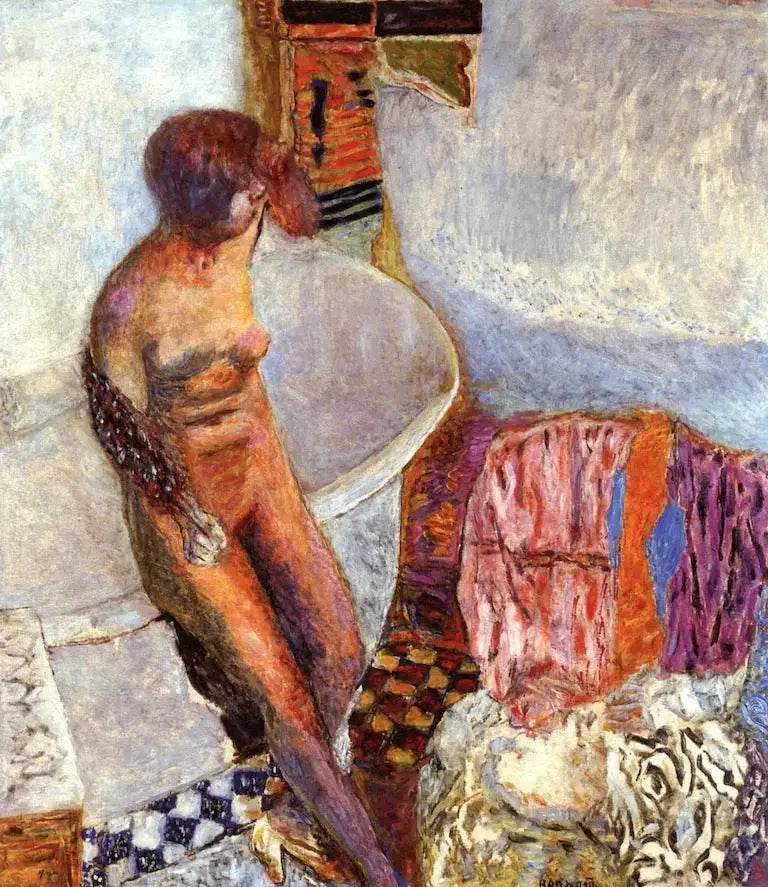 Alasti kylpyammeessa - Pierre Bonnard