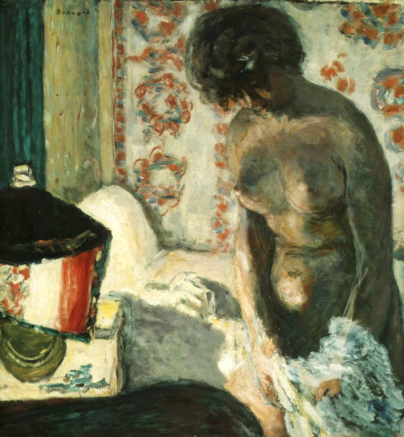 Nyt lampun alla - Pierre Bonnard