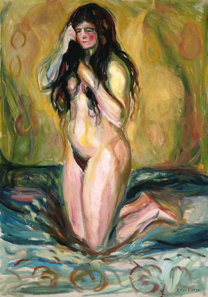 Nu polvillaan - Edvard Munch