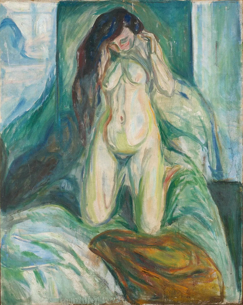 Nu polvillaan - Edvard Munch