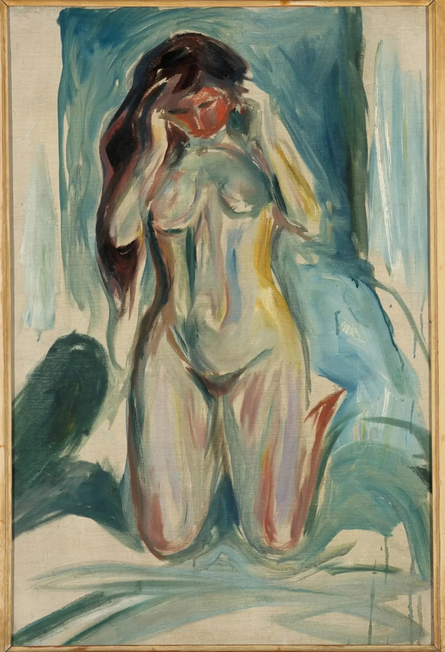 Nu polvillaan - Edvard Munch