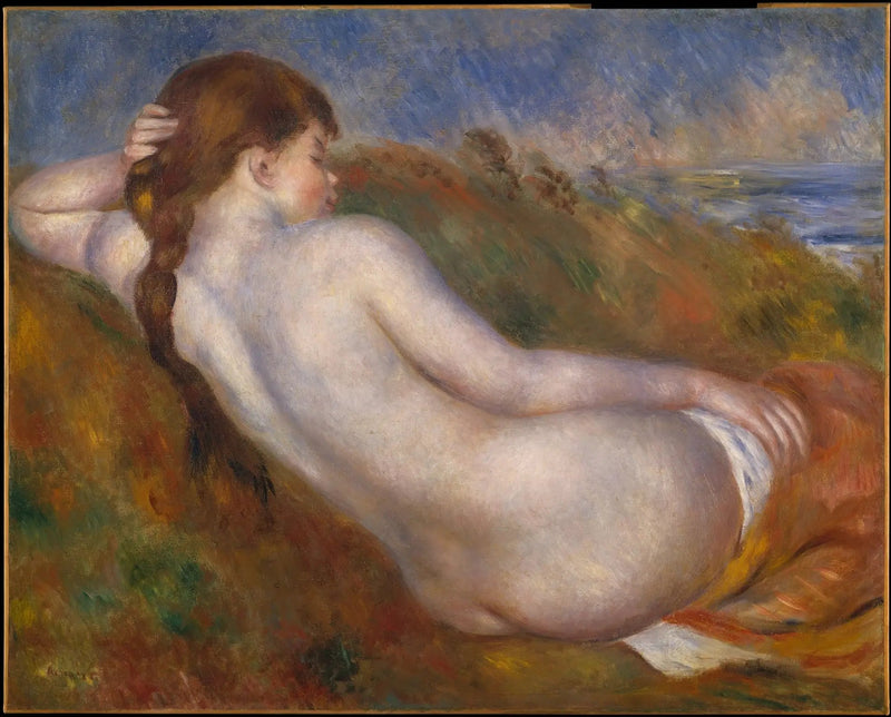 Nu pitkä - Pierre-Auguste Renoir