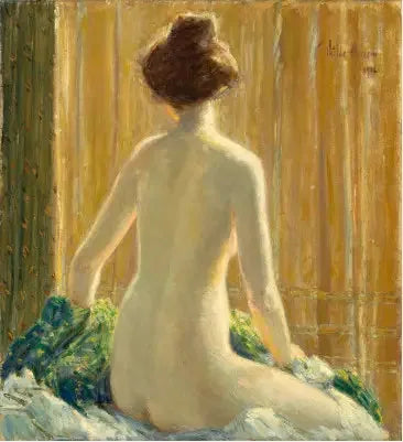 Nu istuu - Childe Hassam