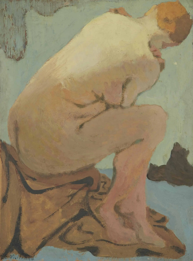 Nu istuessa - Édouard Vuillard