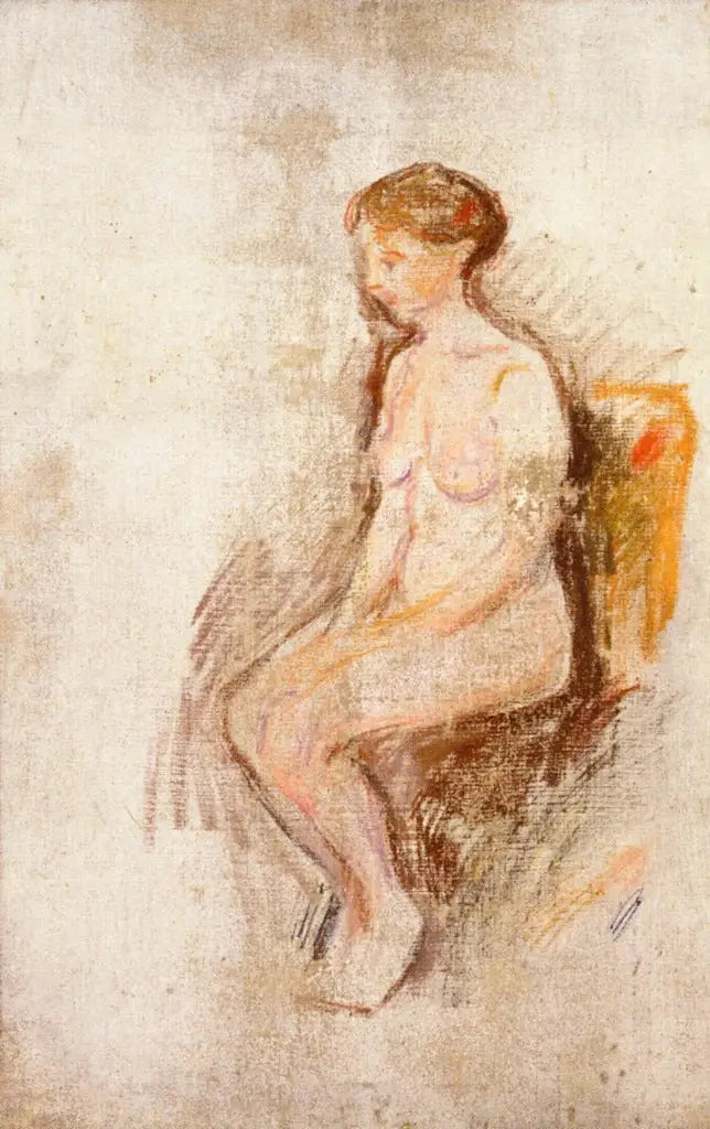 Nu istuva - Edvard Munch