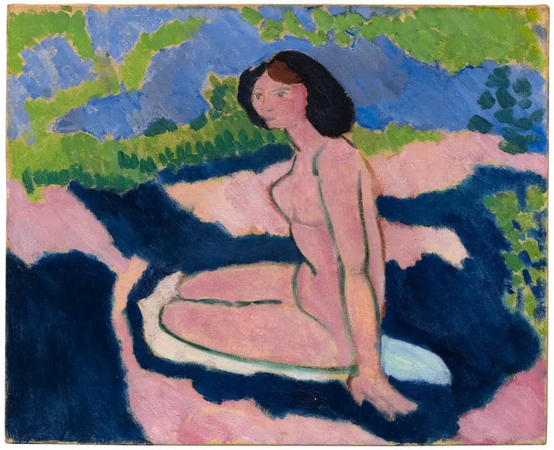 Nu istuva - Henri Matisse