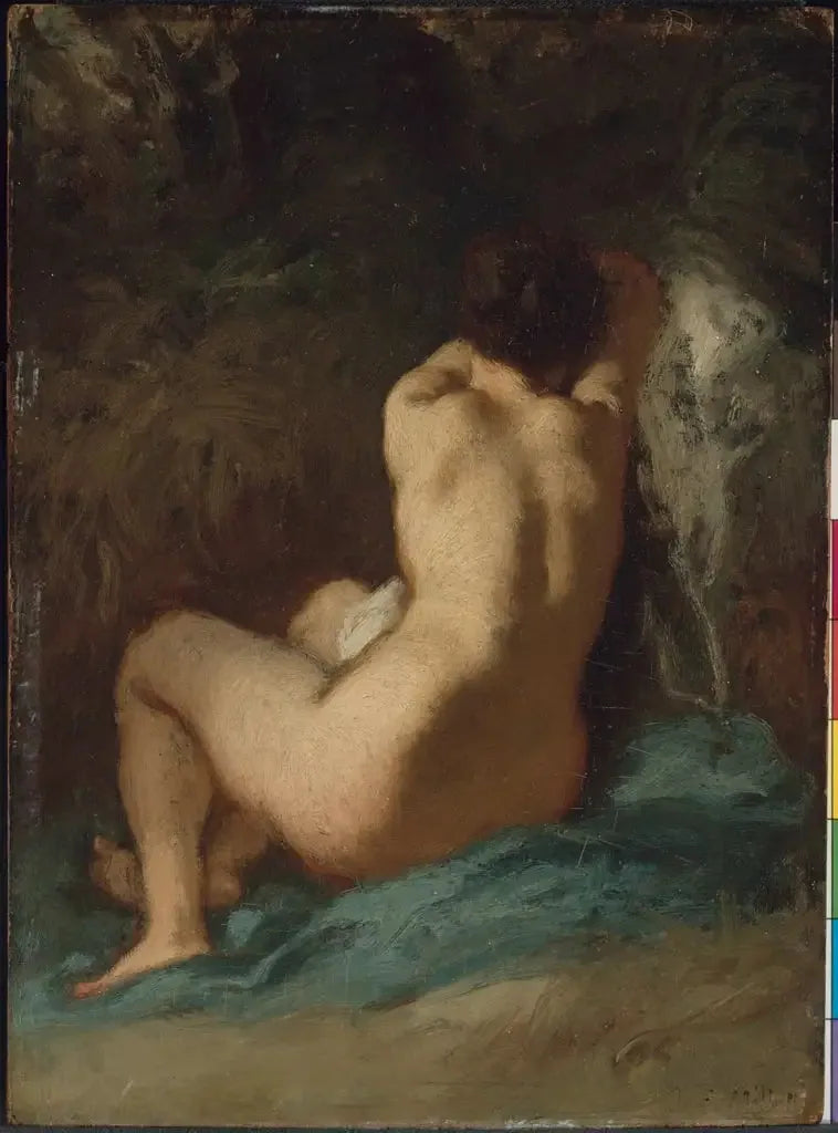 Nuorten istuvien (Les Regrets) - Jean-François Millet
