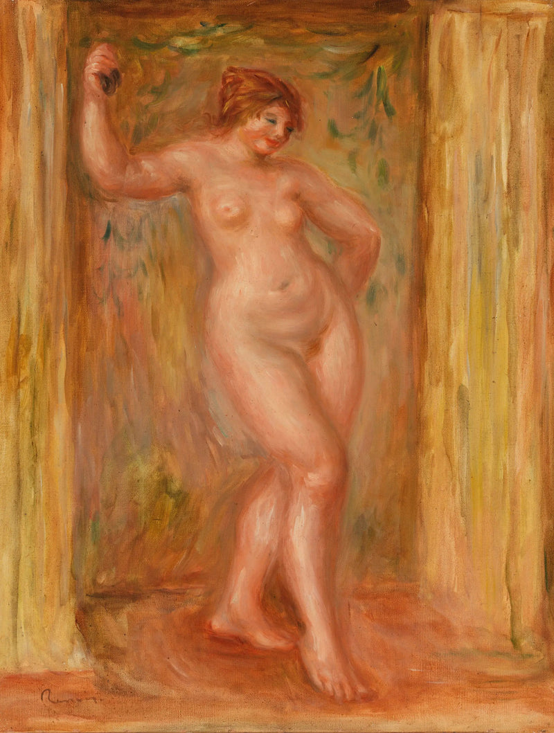 Paljaat naiset kastanjetit - Pierre-Auguste Renoir