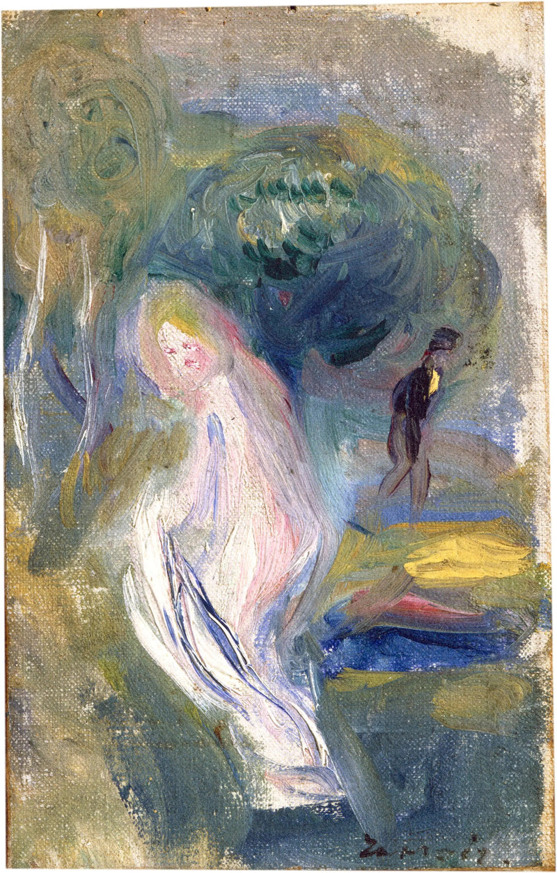 Nyt hahmo taustalla - Pierre-Auguste Renoir