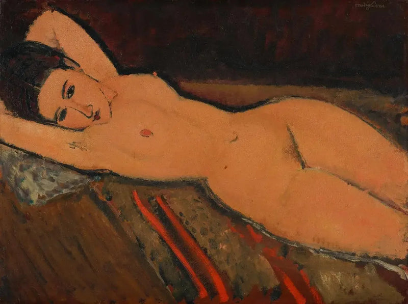 Makuuasento - Amedeo Modigliani