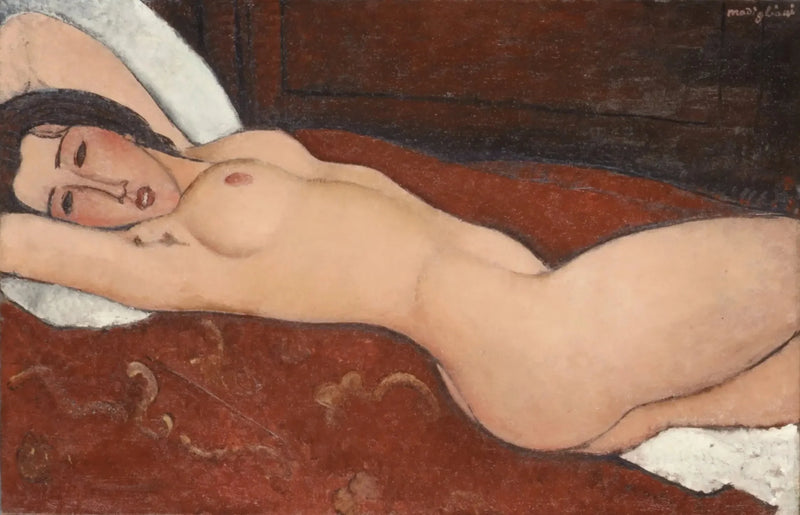 Makuuasento - Amedeo Modigliani