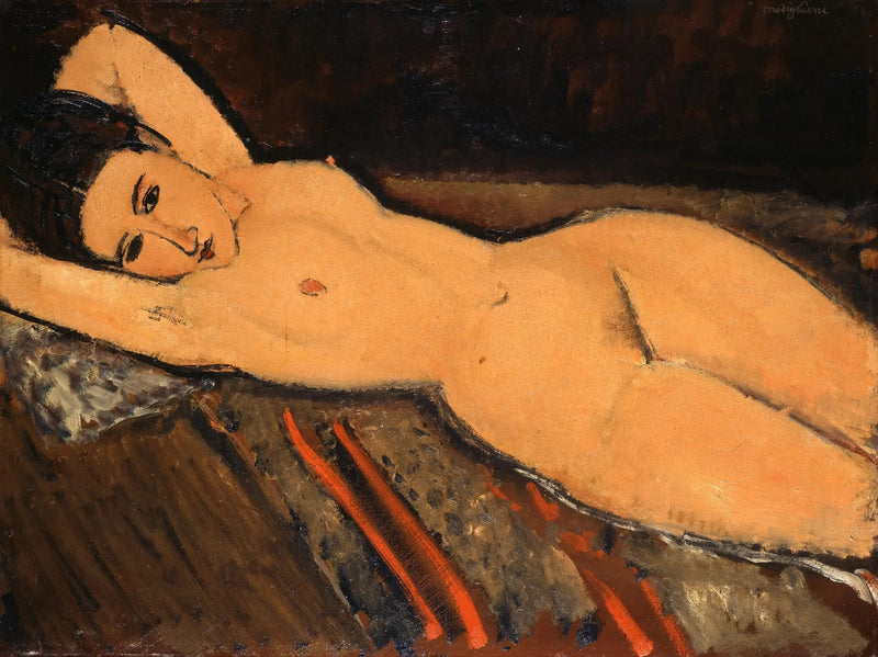 Makuuasento - Amedeo Modigliani
