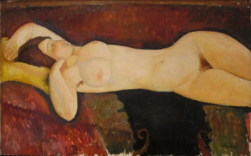 Makuuasento - Amedeo Modigliani