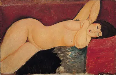 Makuuasento - Amedeo Modigliani