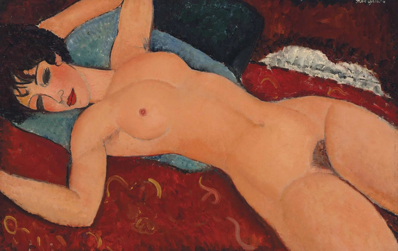 Makuuasento - Amedeo Modigliani