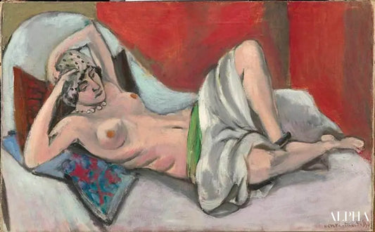 Nu couché avec drapé - Matisse - Reproductions de tableaux et peintures haut de gamme