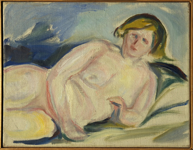 Makuuasento - Edvard Munch