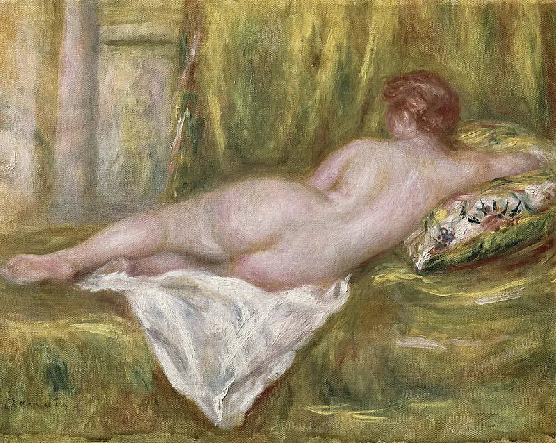 Maata, selkäpuolelta - Pierre-Auguste Renoir