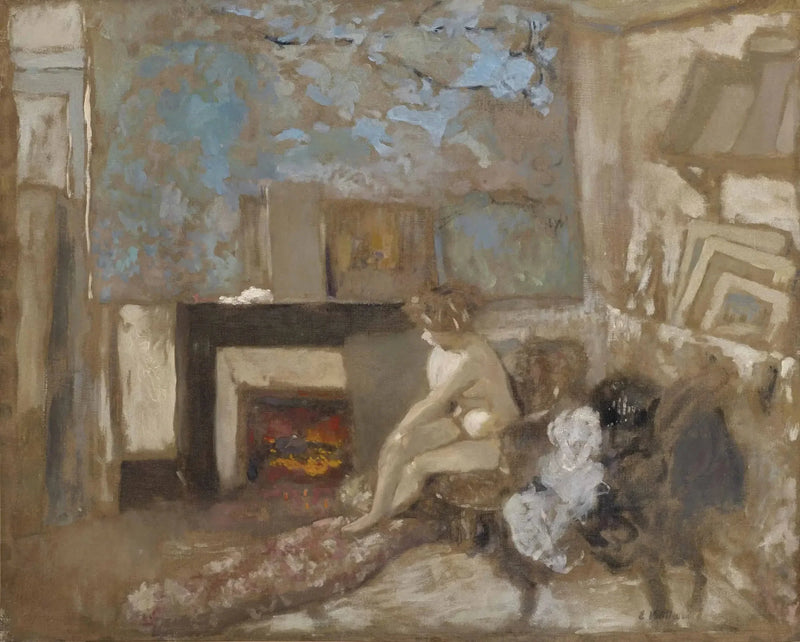 Vain Truffaut-kadun asunnossa - Édouard Vuillard