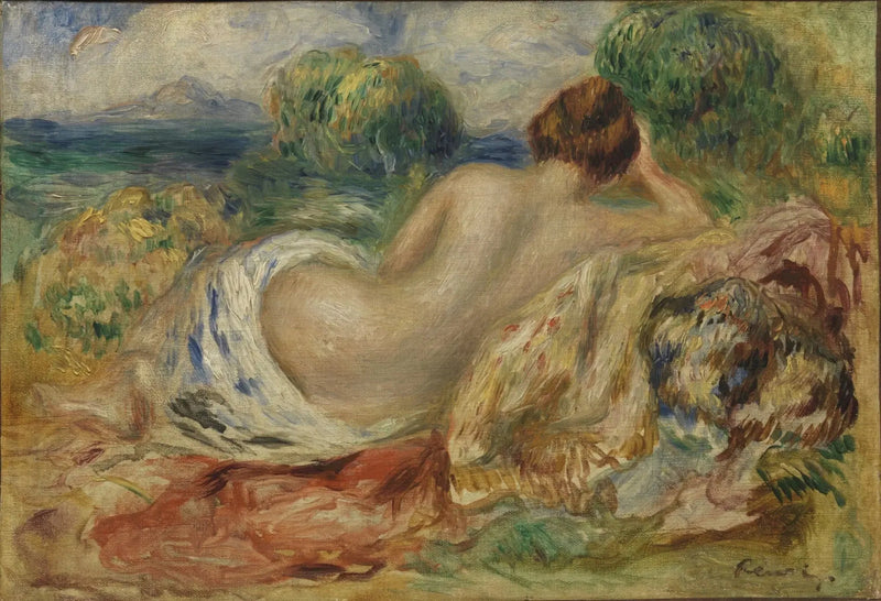 Nyt maisemassa - Pierre-Auguste Renoir