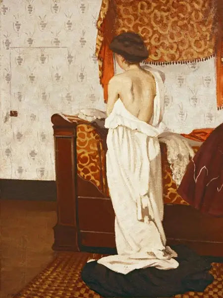 Selkäpuoli sisätilassa - Félix Vallotton