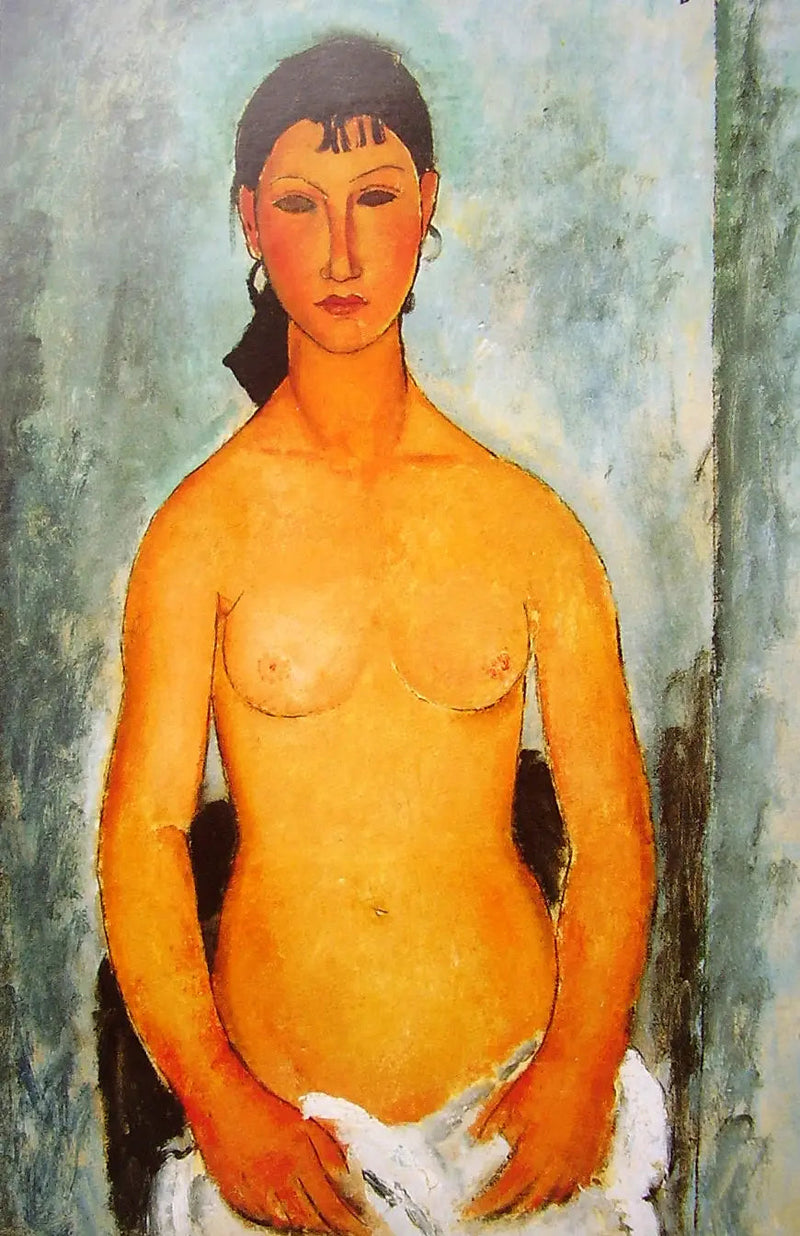 Nu seisaalla (Elvira) - Amedeo Modigliani