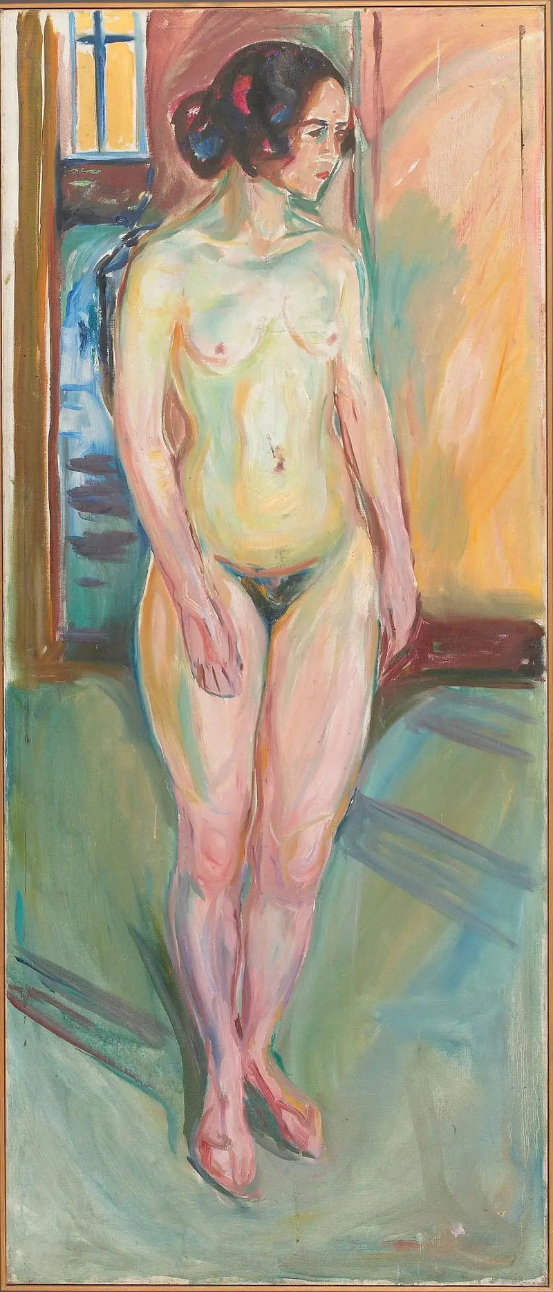 Nu seisaalla: keskipäivä - Edvard Munch