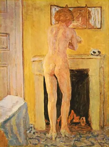 Nu takan edessä - Pierre Bonnard