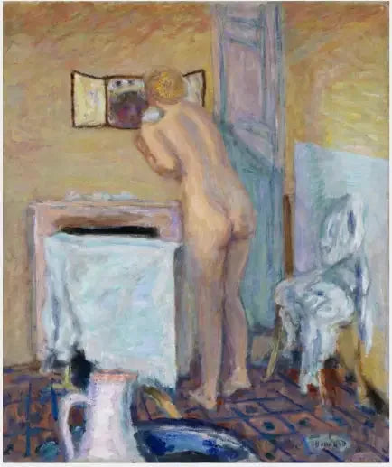 Nu peilin edessä - Pierre Bonnard