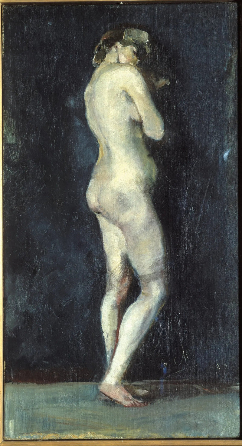 Nainen seisomassa - Edvard Munch