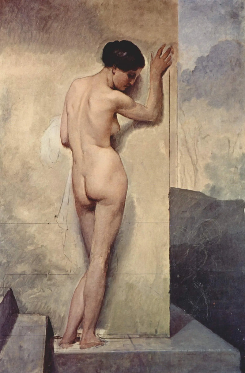 Nu naisen vartalo - Francesco Hayez