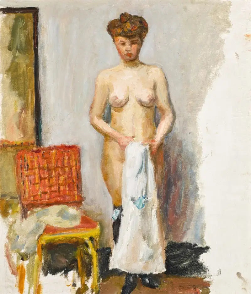 Nu. Punainen tuoli - Pierre Bonnard