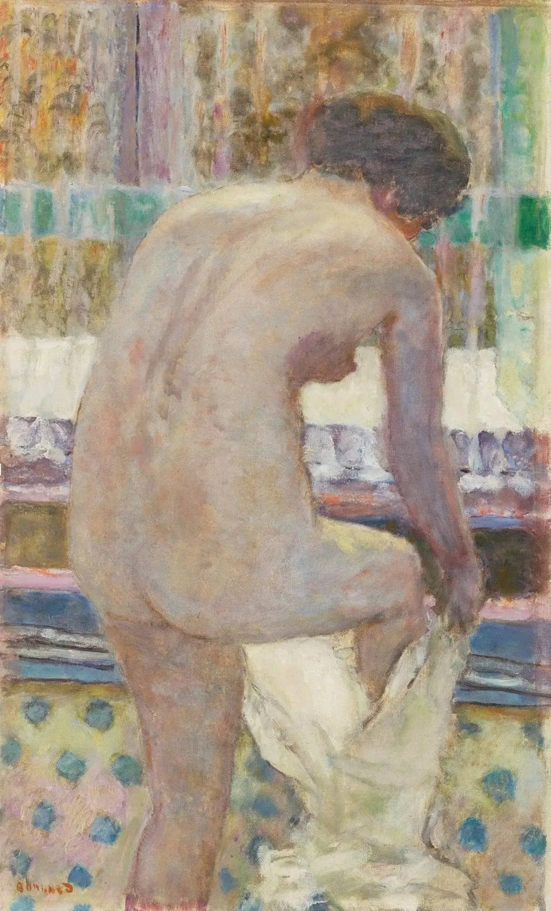 Nu s'habillant - Pierre Bonnard