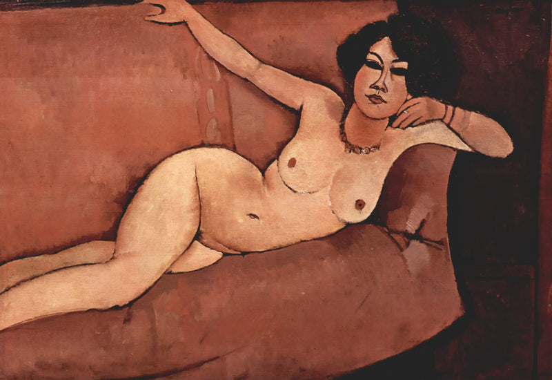Nyt sohvallani - Amedeo Modigliani