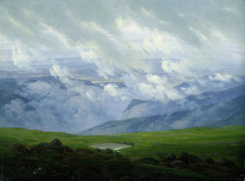 Liikkuvat pilvet - Caspar David Friedrich