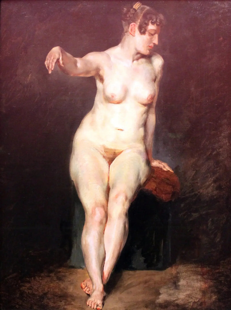 Alaston nainen, Mademoiselle Rose - Eugène Delacroix