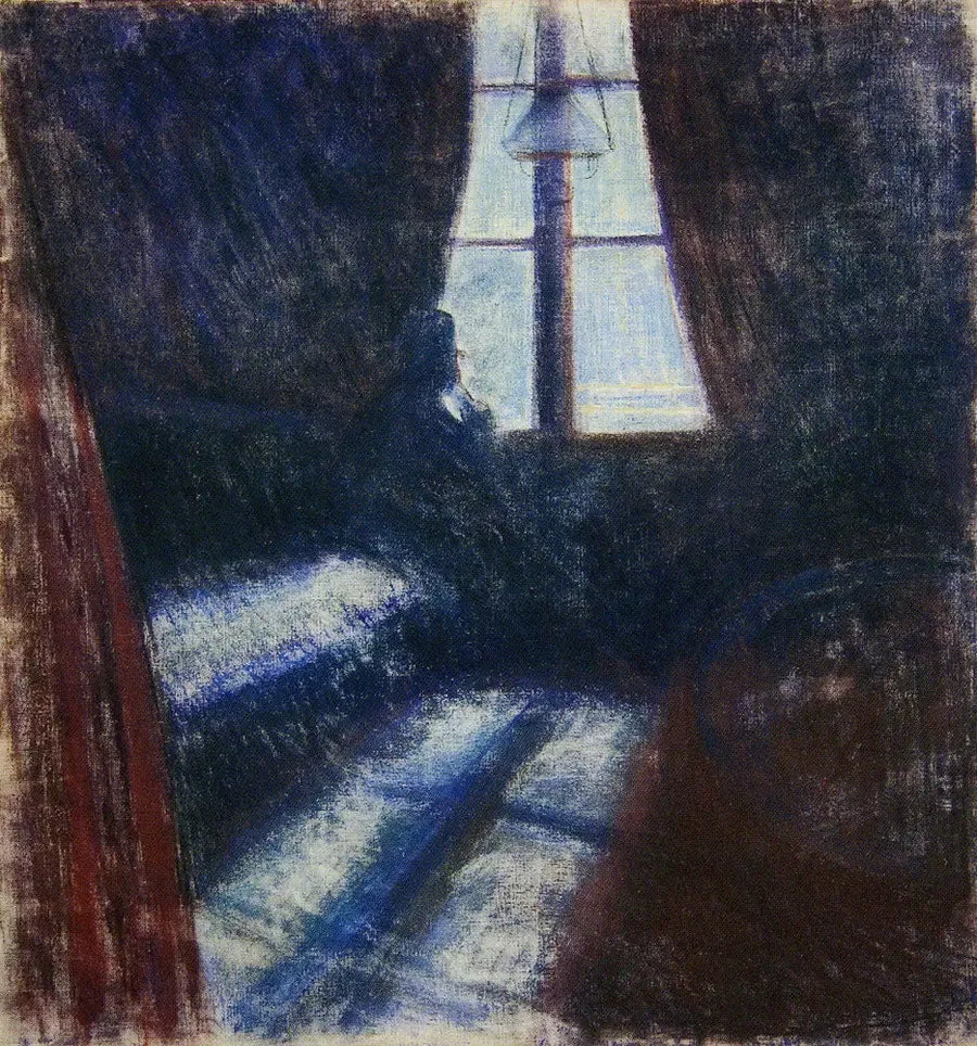 Yö Saint-Cloudissa - Edvard Munch