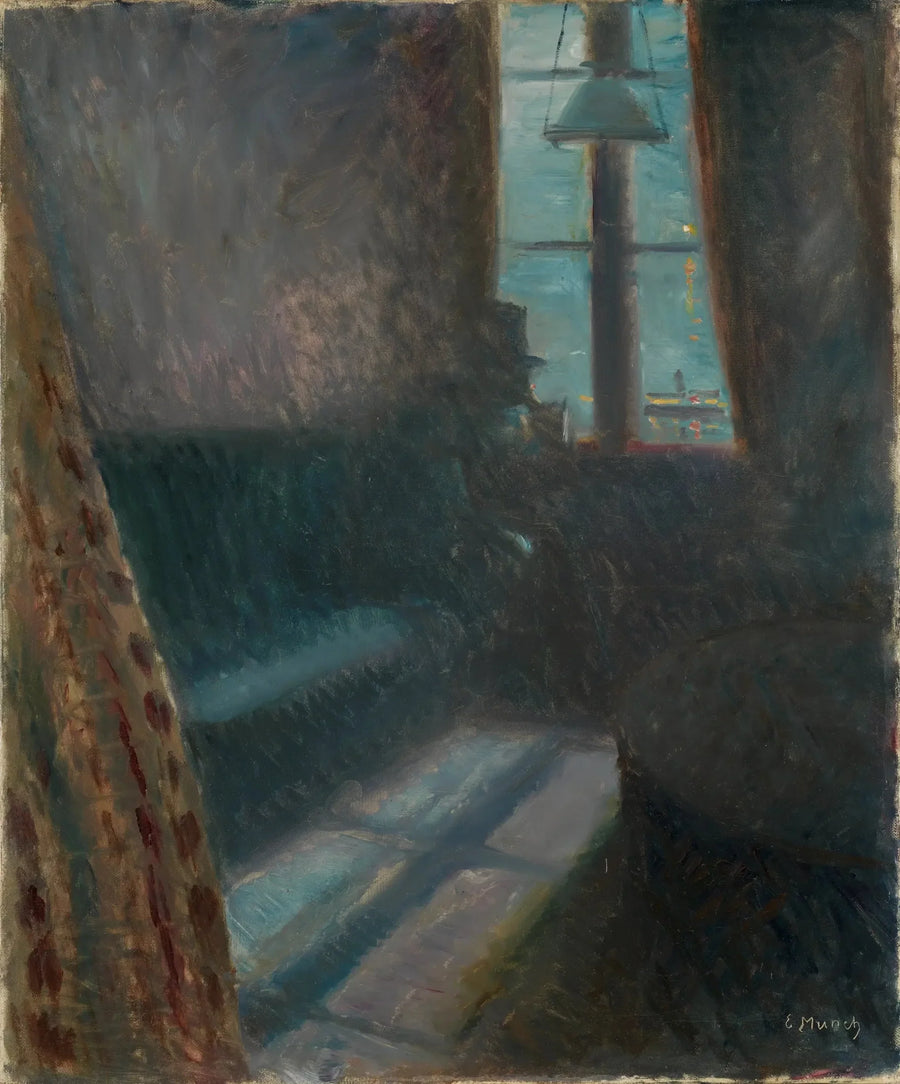 Yö Saint-Cloudissa - Edvard Munch