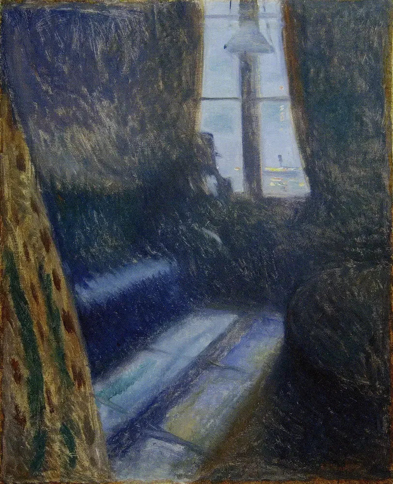 Yö Saint-Cloudissa - Edvard Munch