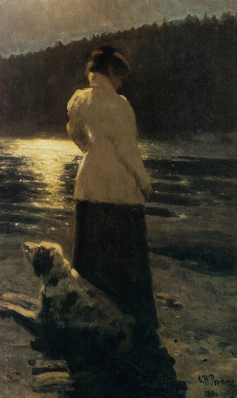 Yö kuunvalossa. Zdravnevo - Ilya Repin