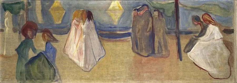 Kesäyö (Reinhardt-frisi) - Edvard Munch