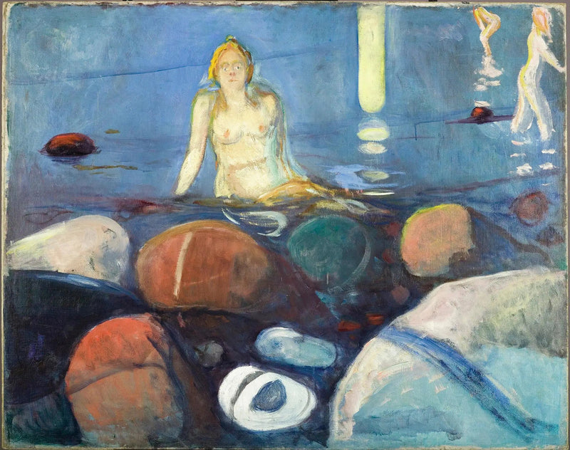 Kesäyö. Merenneito - Edvard Munch