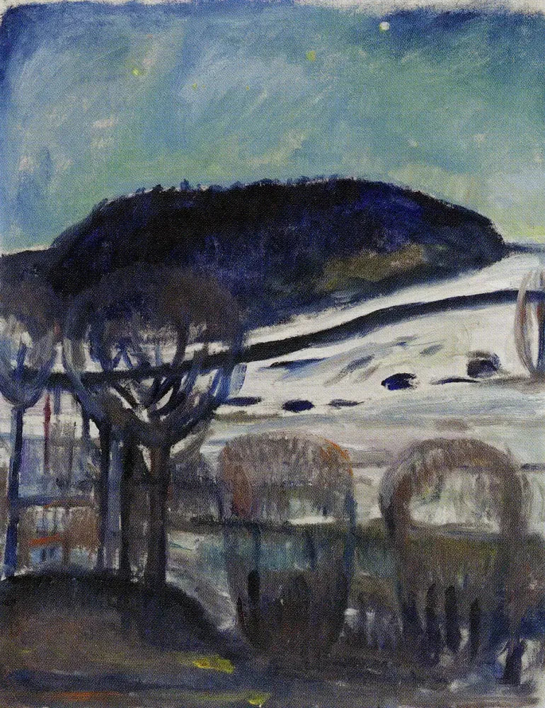 Talviyö - Edvard Munch