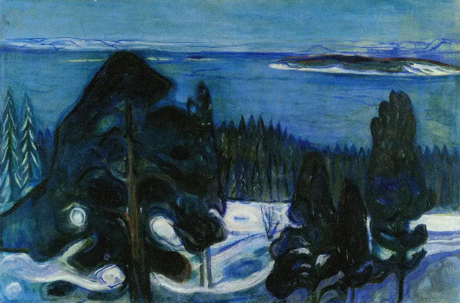 Talviyö - Edvard Munch