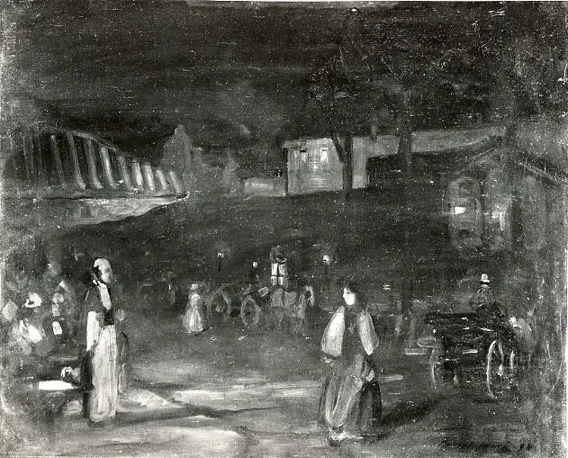 Pariisin yö - Robert Henri
