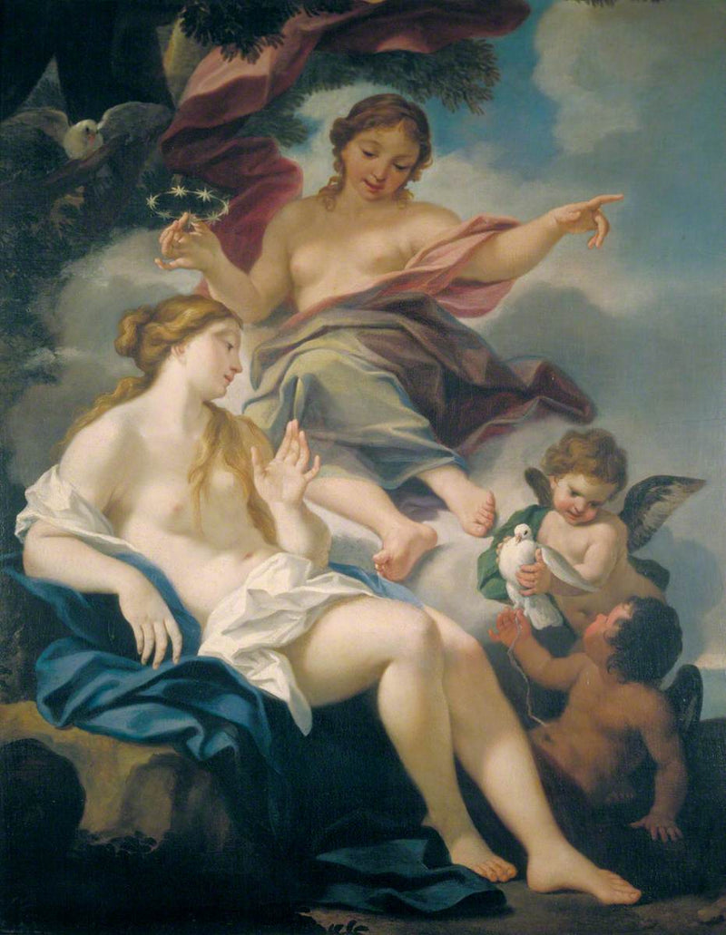 Yö ja aamu - Luca Giordano