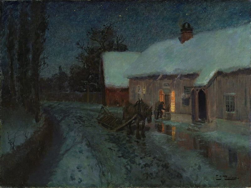 Yö - Frits Thaulow
