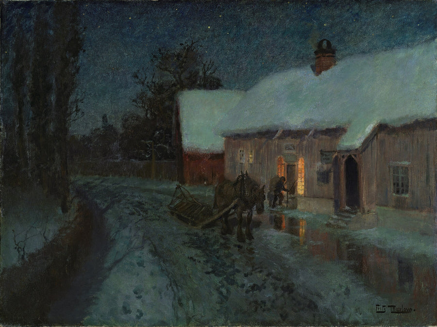 Yö - Frits Thaulow
