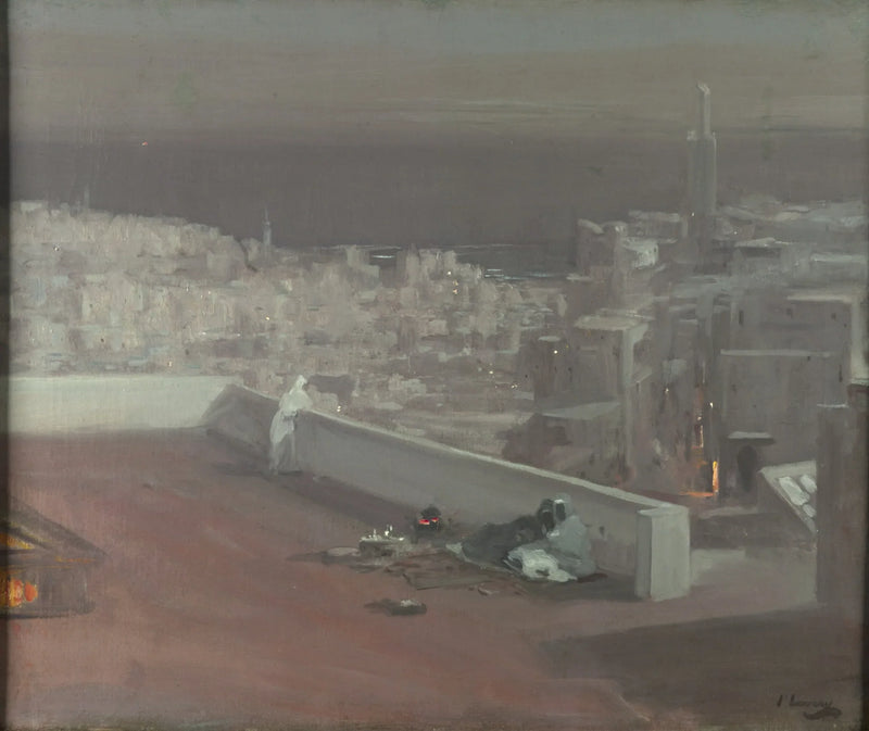 Yö, Tanger - John Lavery